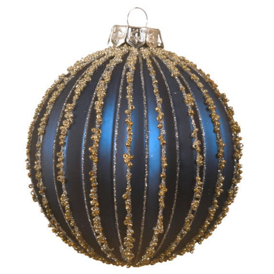 Enamel & Matt Glass Bauble