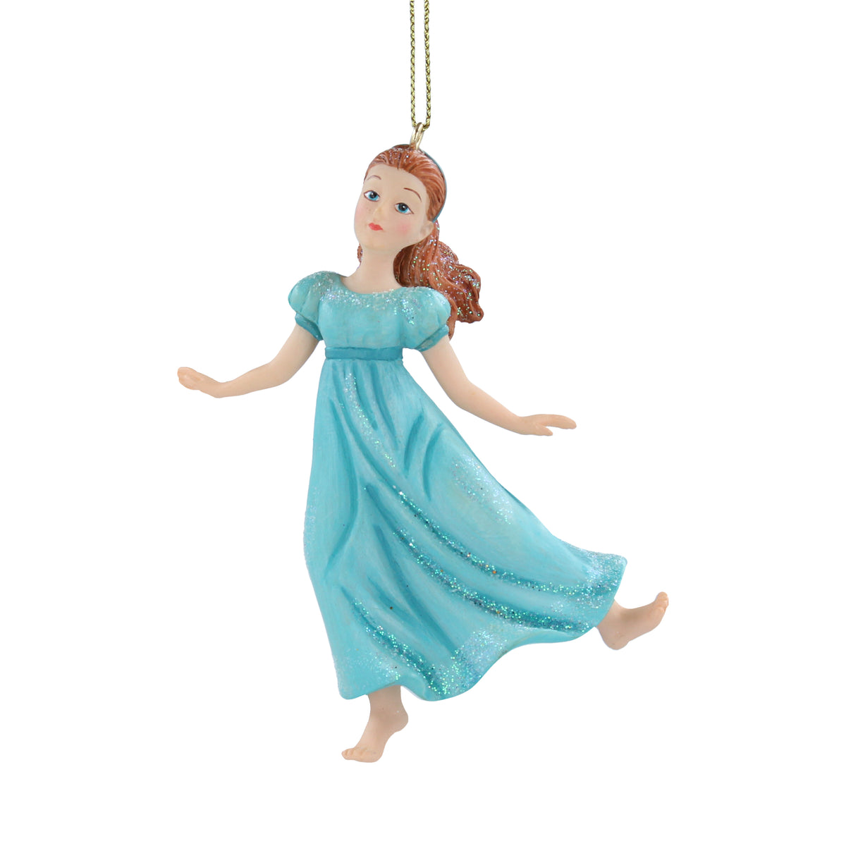 Gisela Graham - Resin Wendy Christmas Tree Decoration / Bauble