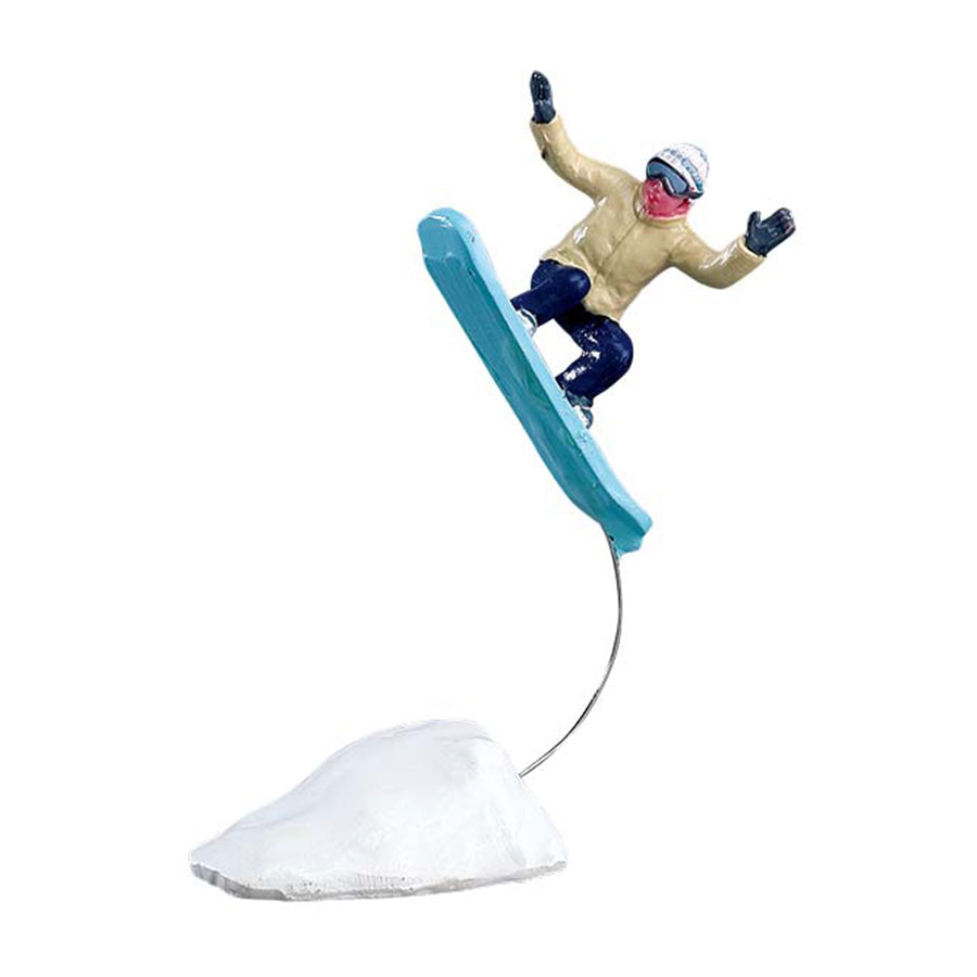 Lemax - Phat Air! Snowboarding Village Character