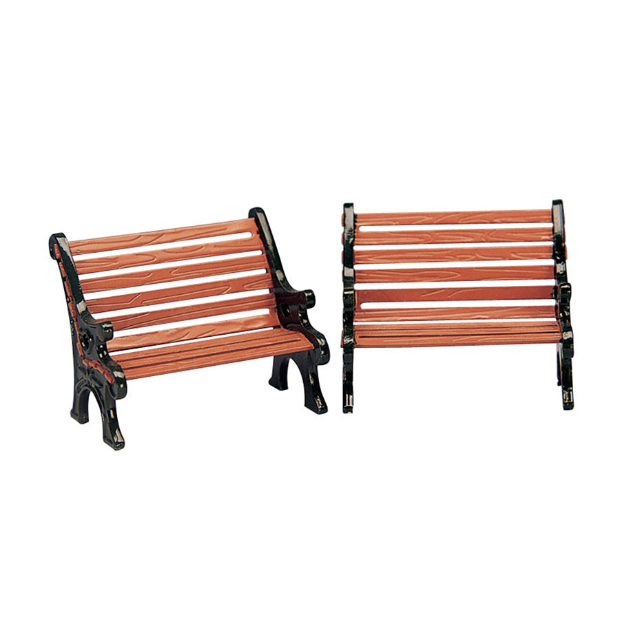 Lemax Park Bench - Set of 2