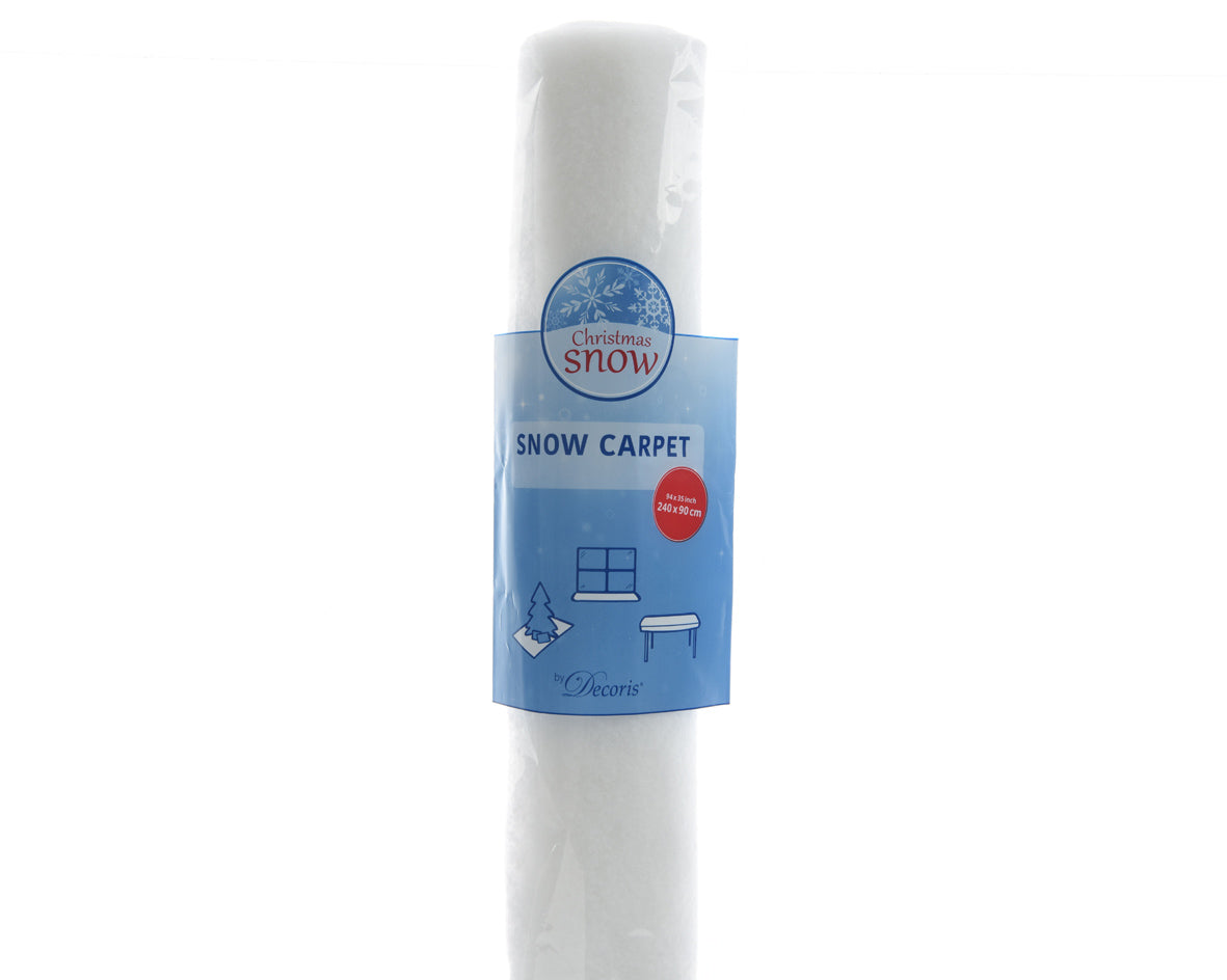 Snow Carpet - Artificial White Snow - 240cm