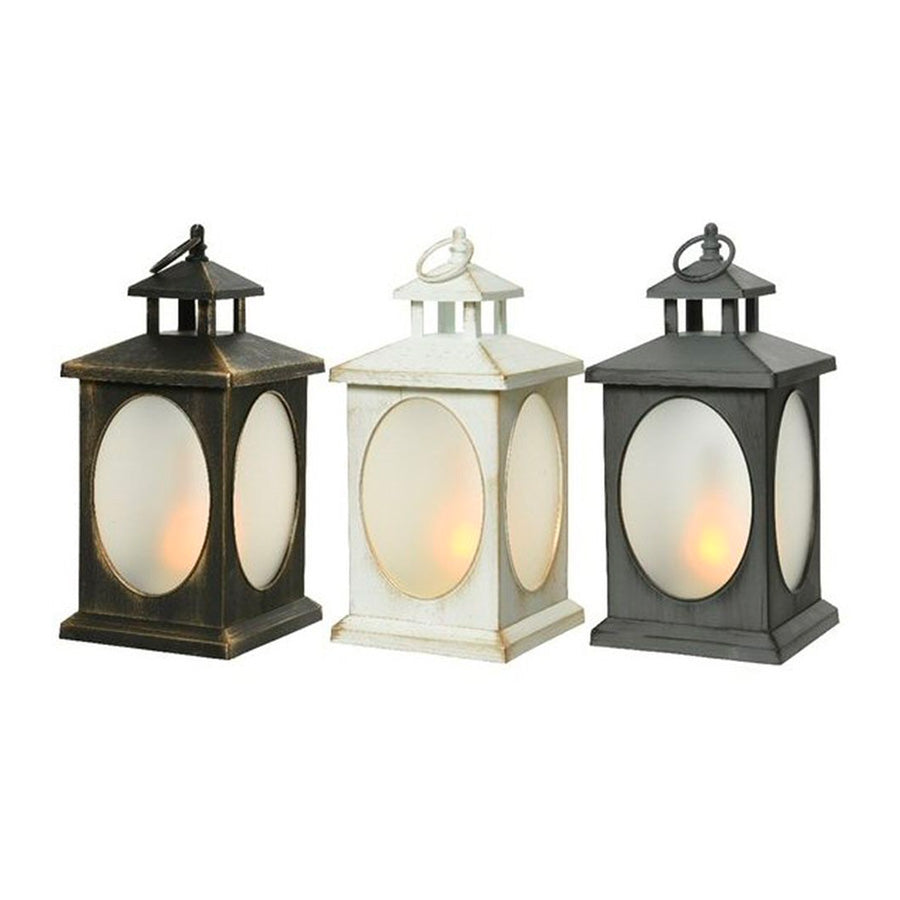 Large LED Flame Effect Lantern Southwood Christmas Shop