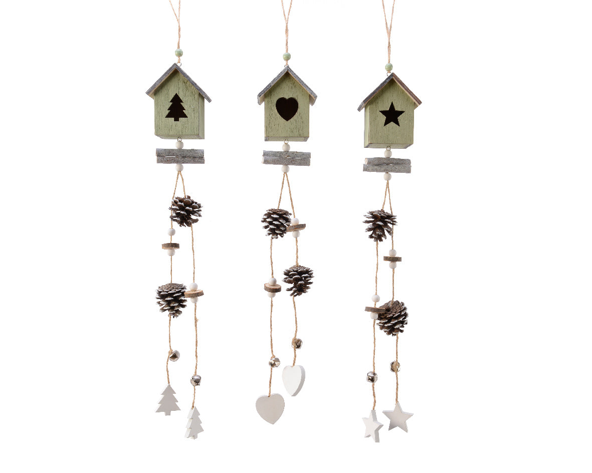 Plywood Birdhouse with Bell