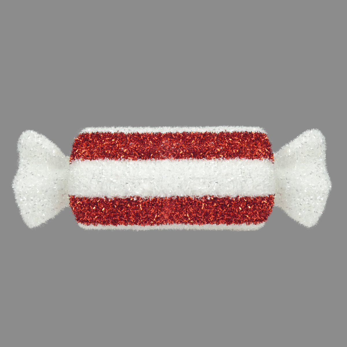 Tinsel Red & White Candy Cane Stripe Giant Sweet - 28.5 x 14cm
