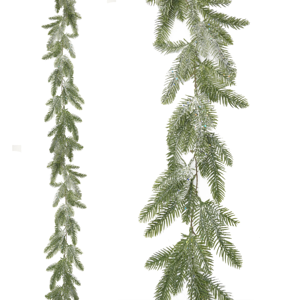 Frosted Fir Christmas Garland - 120cm