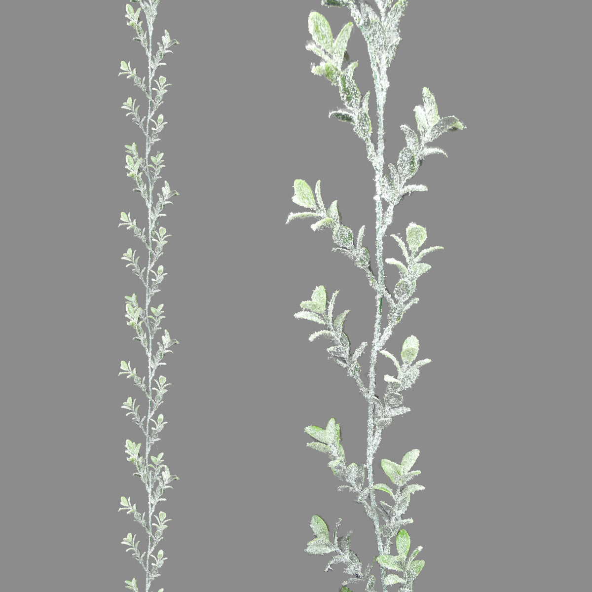 Snowy Leaves Garland - 180cm