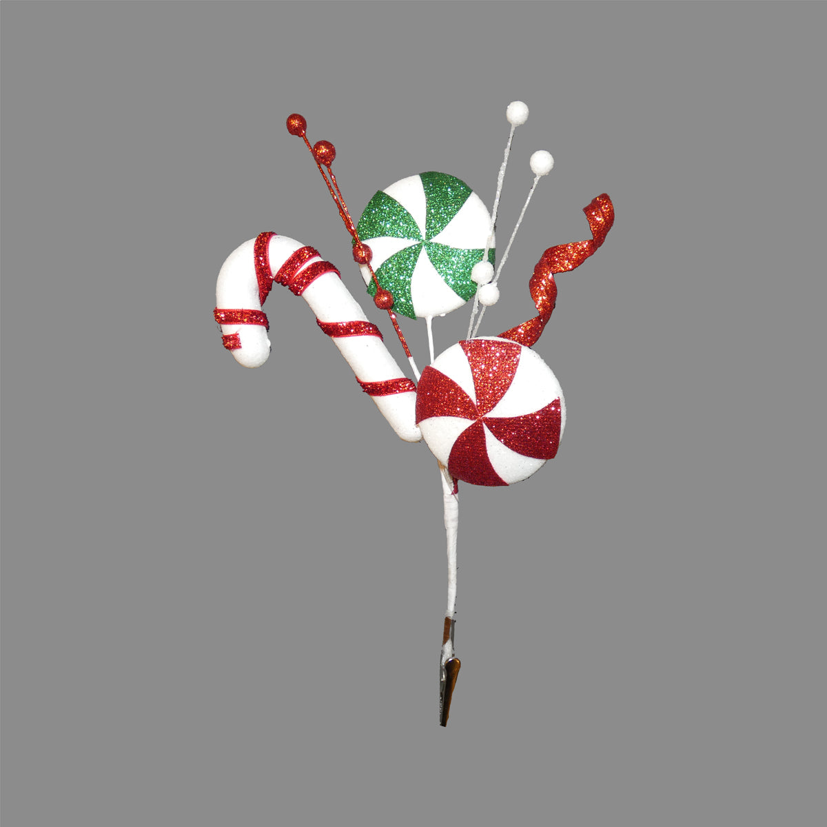 Candy Cane & Sweet Swirl Clip - 30cm