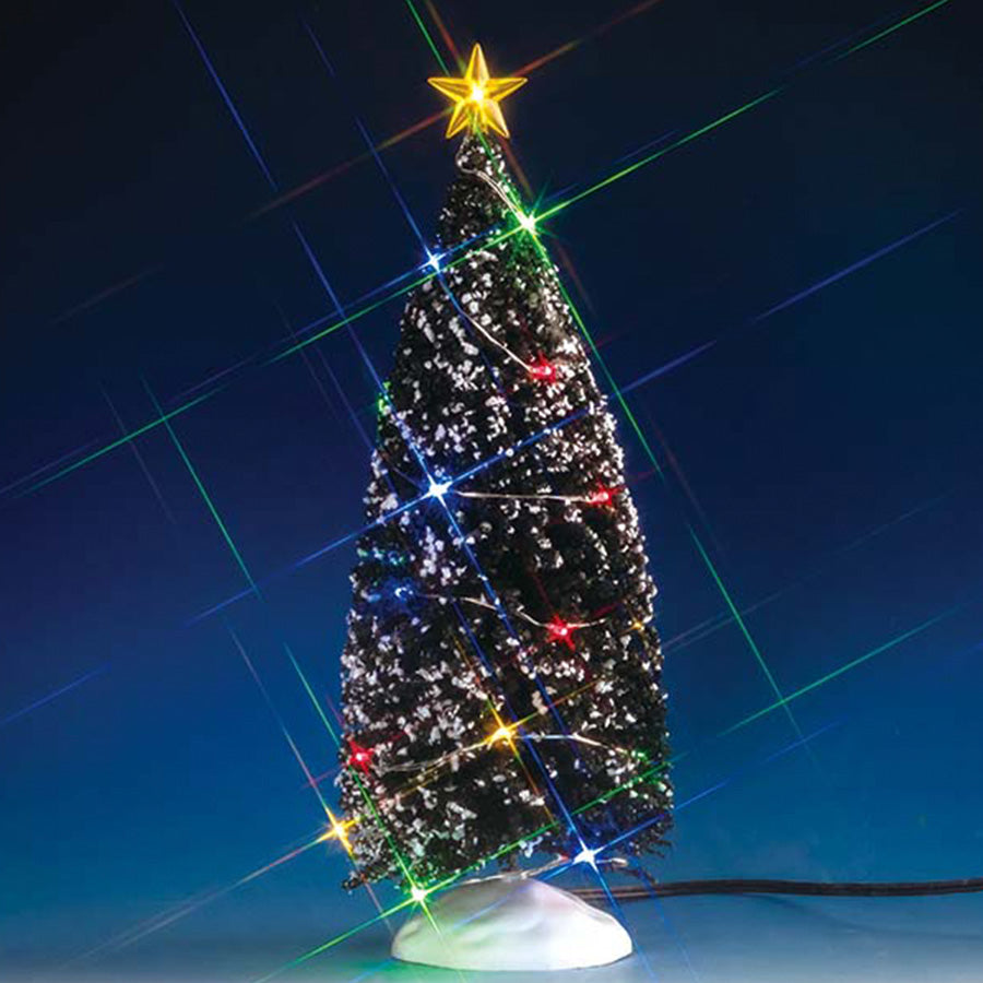Lemax Evergreen Tree with 24 Multi LED Lights