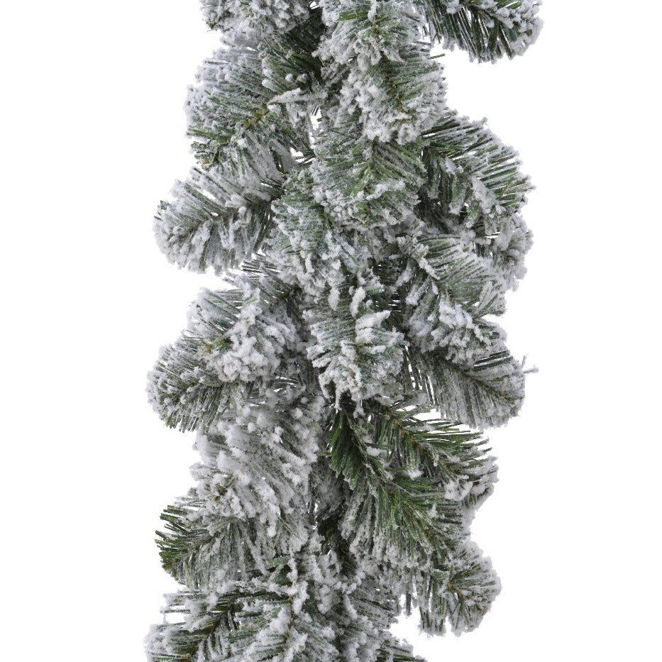 Snowy Imperial Christmas Garland - 20(D) x 270cm