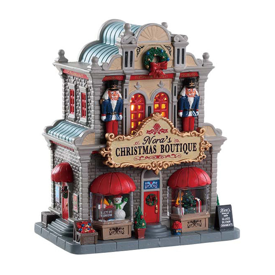 Lemax - Nora's Christmas Boutique Miniature Christmas Village