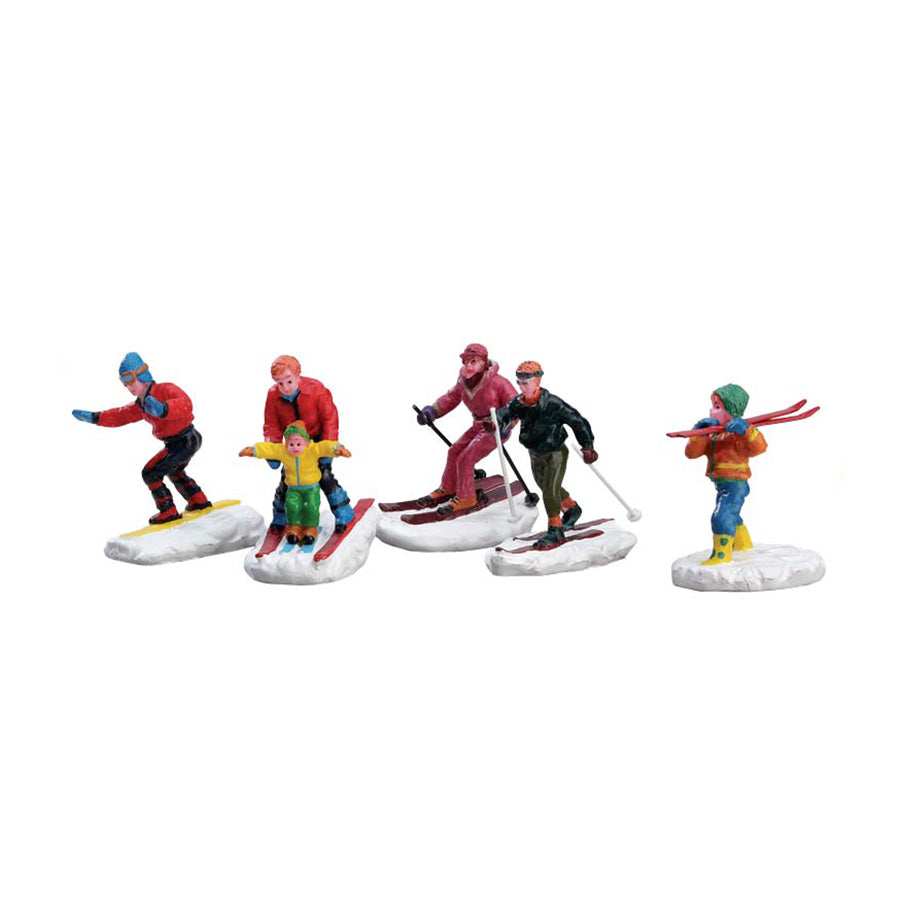 Lemax Winter Fun Figurines - Set of 5