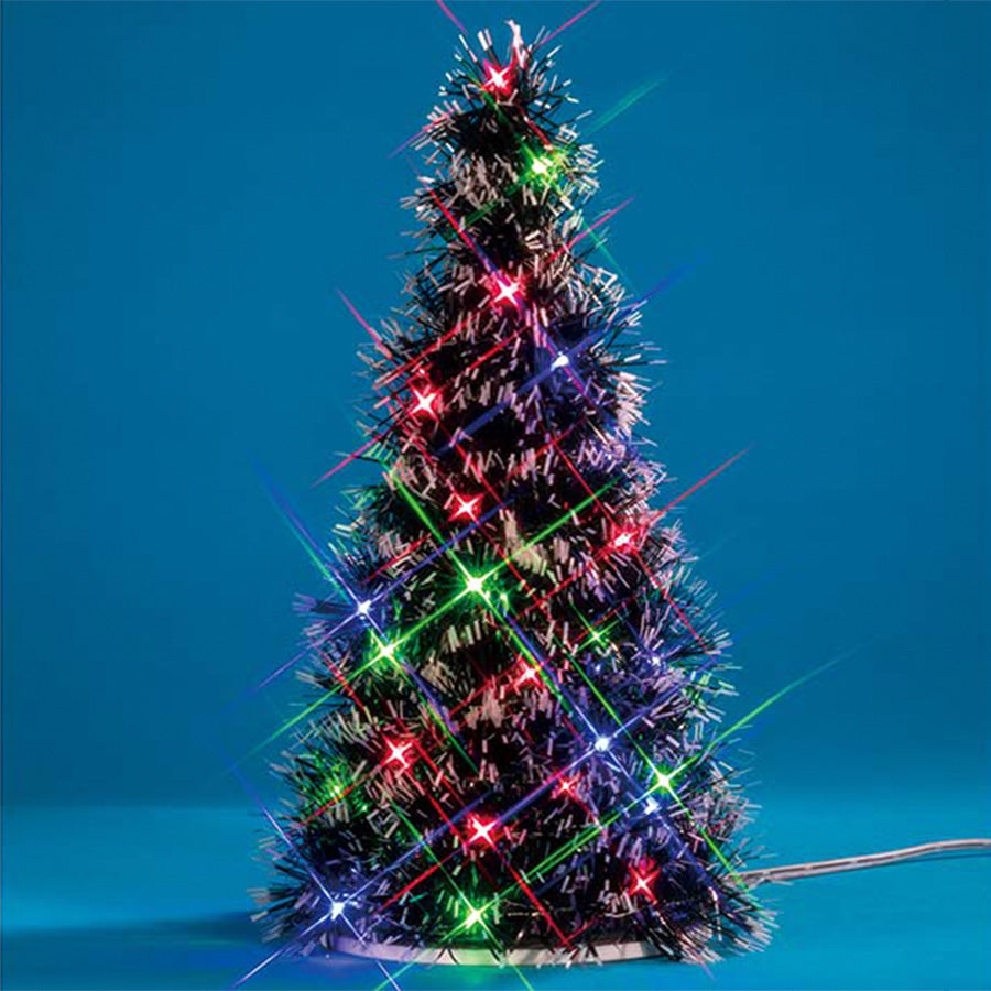 Lemax Multicoloured 11 inch Light Up Fir Tree