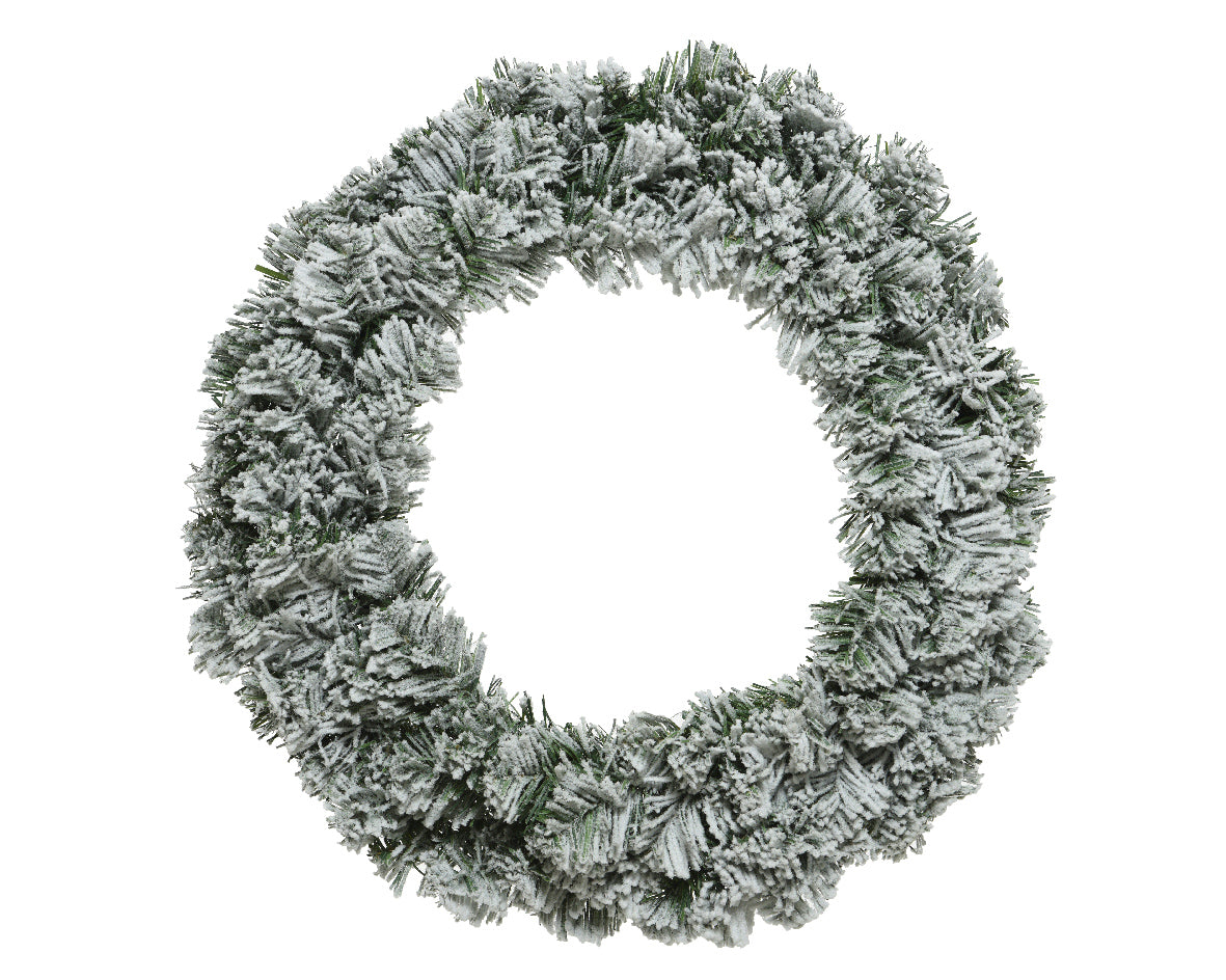 Snowy Imperial Wreath