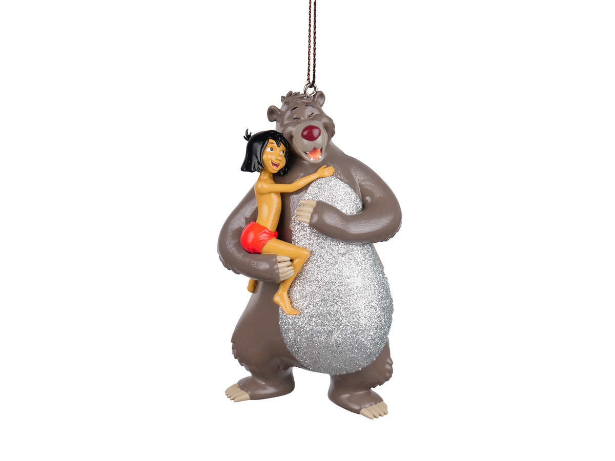 Disney Jungle Book Mowgli & Baloo Character Christmas Bauble
