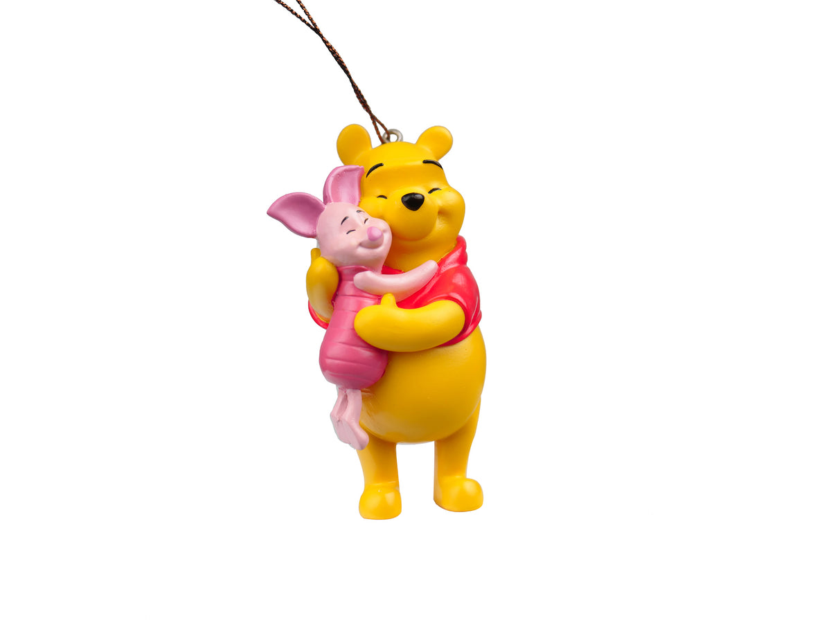 Disney Winnie the Pooh Bear & Piglet Christmas Bauble Decoration