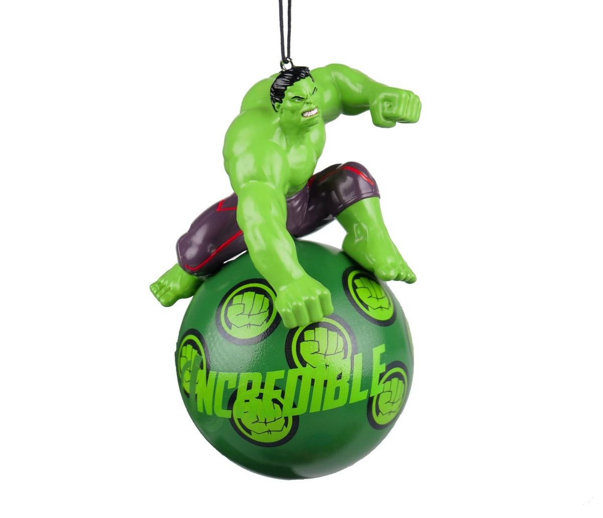 Disney Marvel Incredible Hulk 3D Christmas Bauble