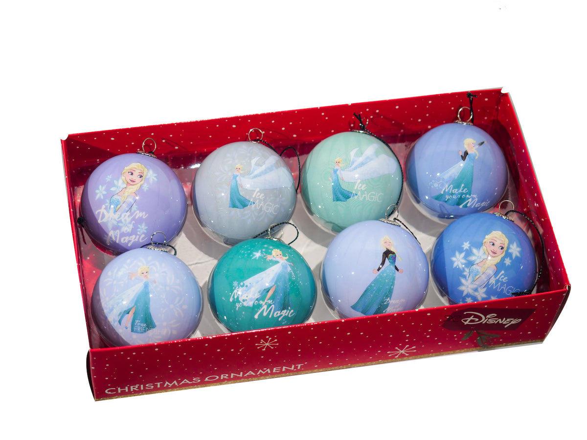 Disney's Frozen Christmas Baubles - Box of 8