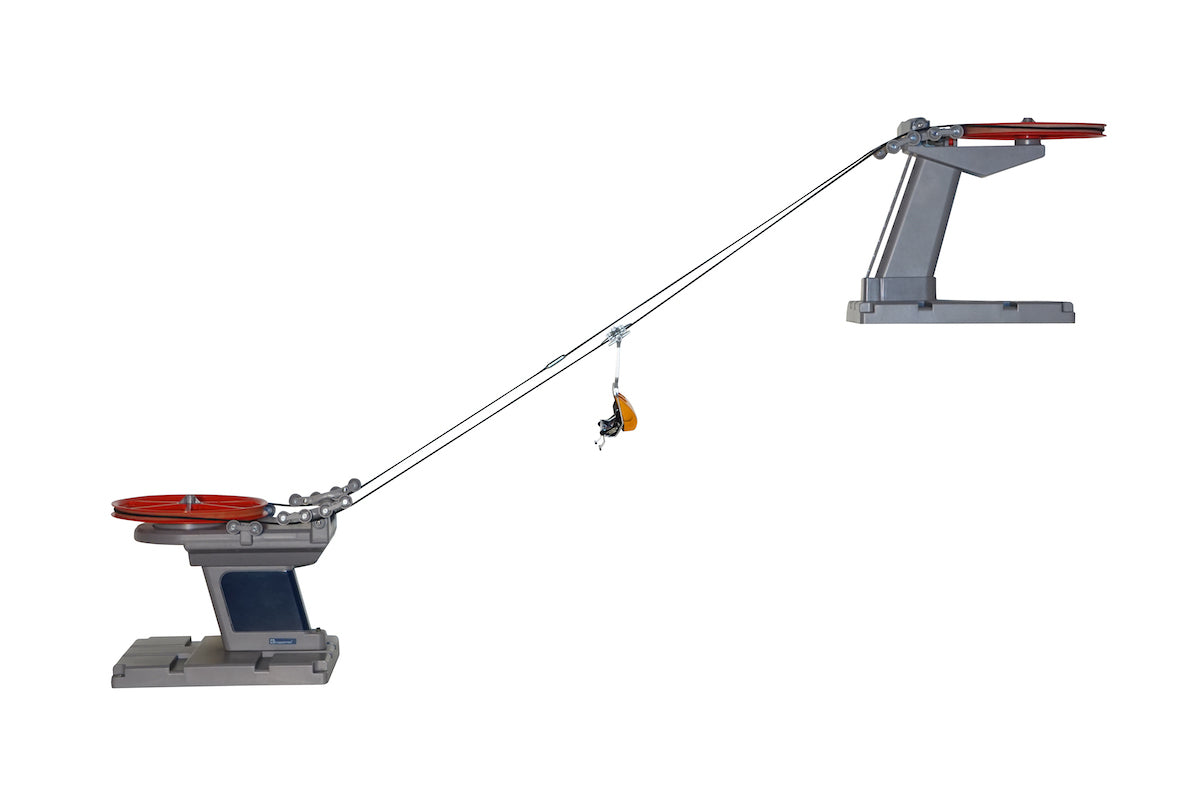 Jagerndorfer - Electric Cablecar Chairlift Compact Set - Silver Edition with Chairlift Carriage