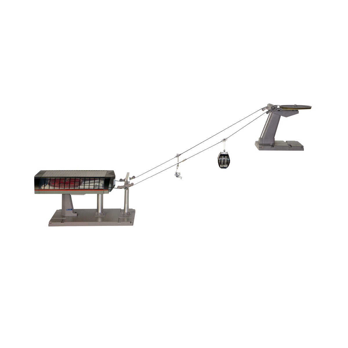 Jagerndorfer - Electric Cablecar Chairlift Set - Gold Edition with Chairlift Carriage & Cable Car