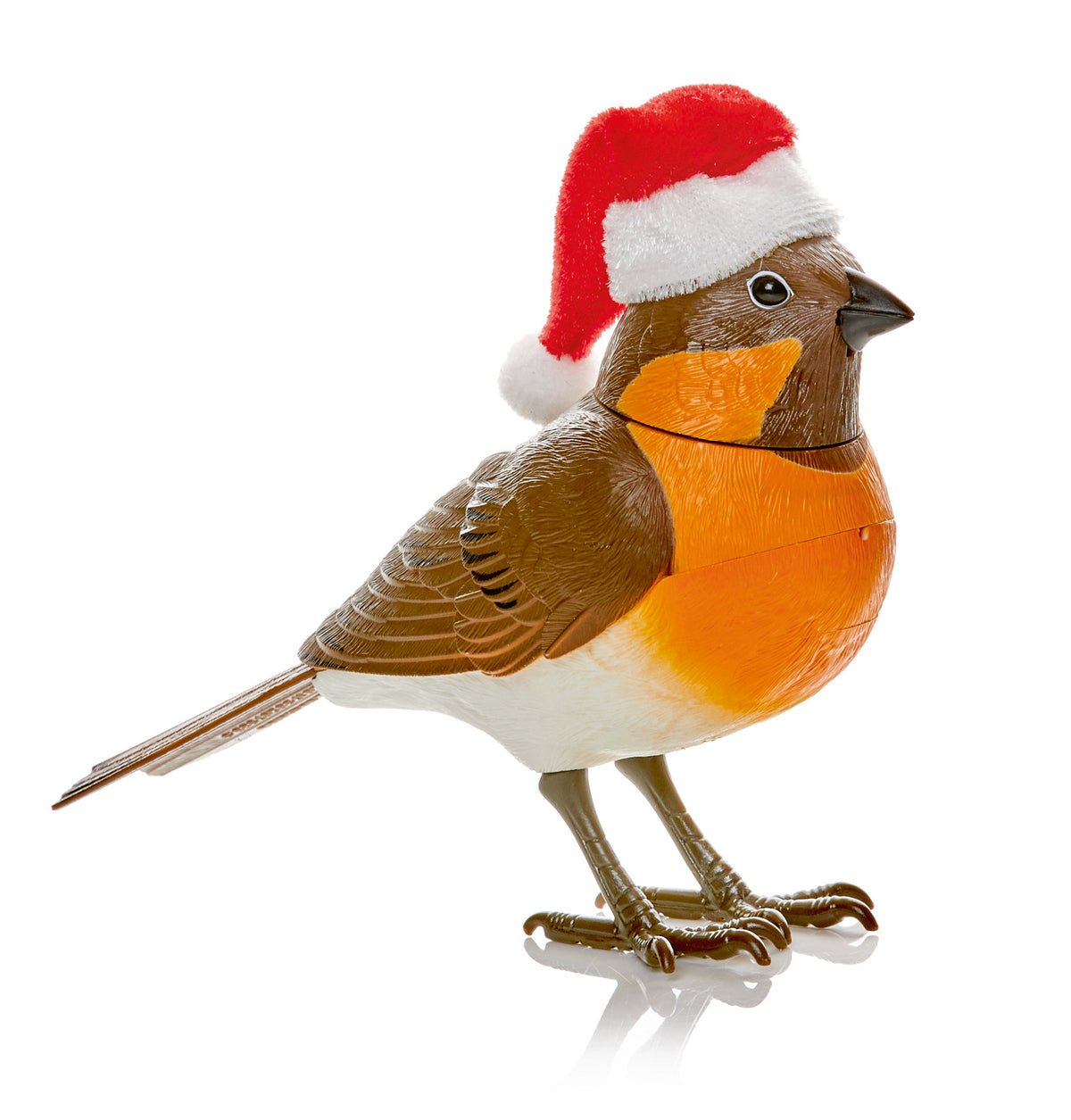 Adorable Animated Musical Robin with Motion Sensor