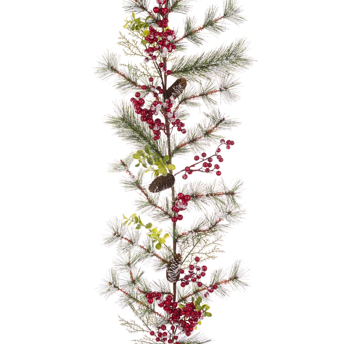 Snowy Pine Berry Garland - 182cm