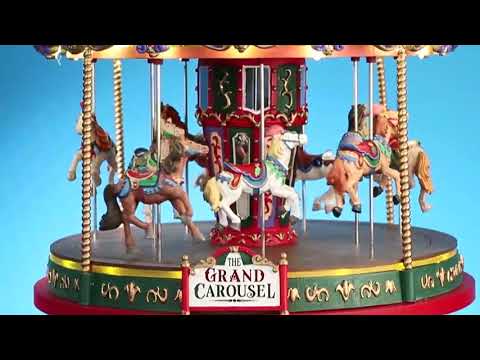 Lemax The Grand Carousel Ride- with Lights, Sound & Motion