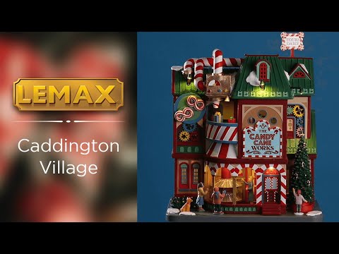 Lemax The Candy Cane Works- with Lights, Sound & Motion
