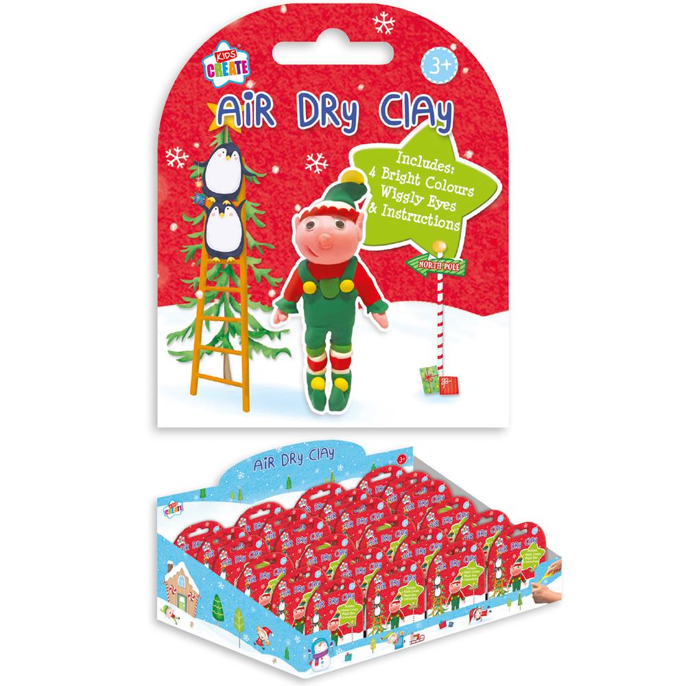 Christmas Activity Air Dry Clay - Elf
