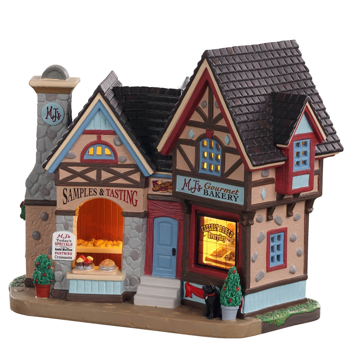 Lemax MJ's Gourmet Bakery- with LED Lights