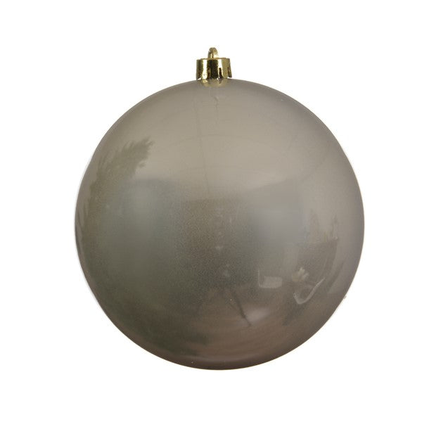 Pearl Large Shatterproof Shiny Bauble - 14cm
