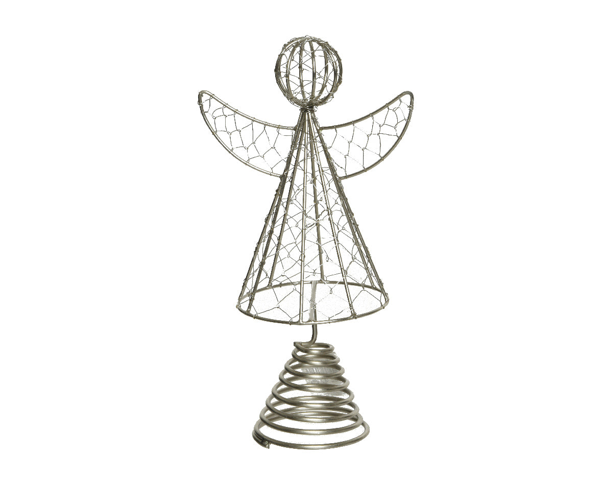 Iron Metal Angel Tree Topper