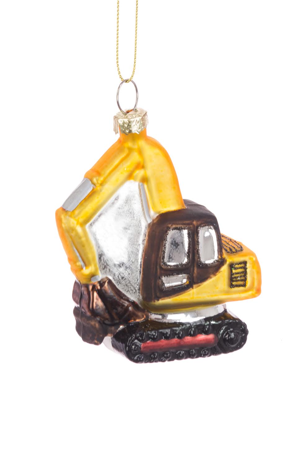 Glass Digger Hanging Decoration Christmas Bauble