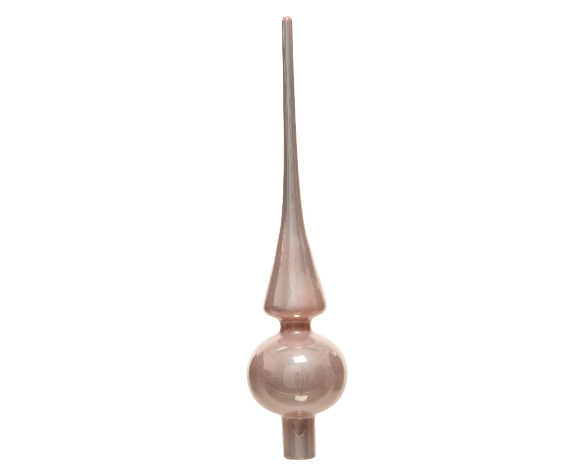Glass Plain Tree Topper