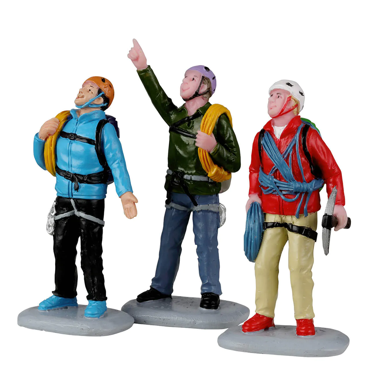 Lemax Vertical Mountain Climbers Village Figurines