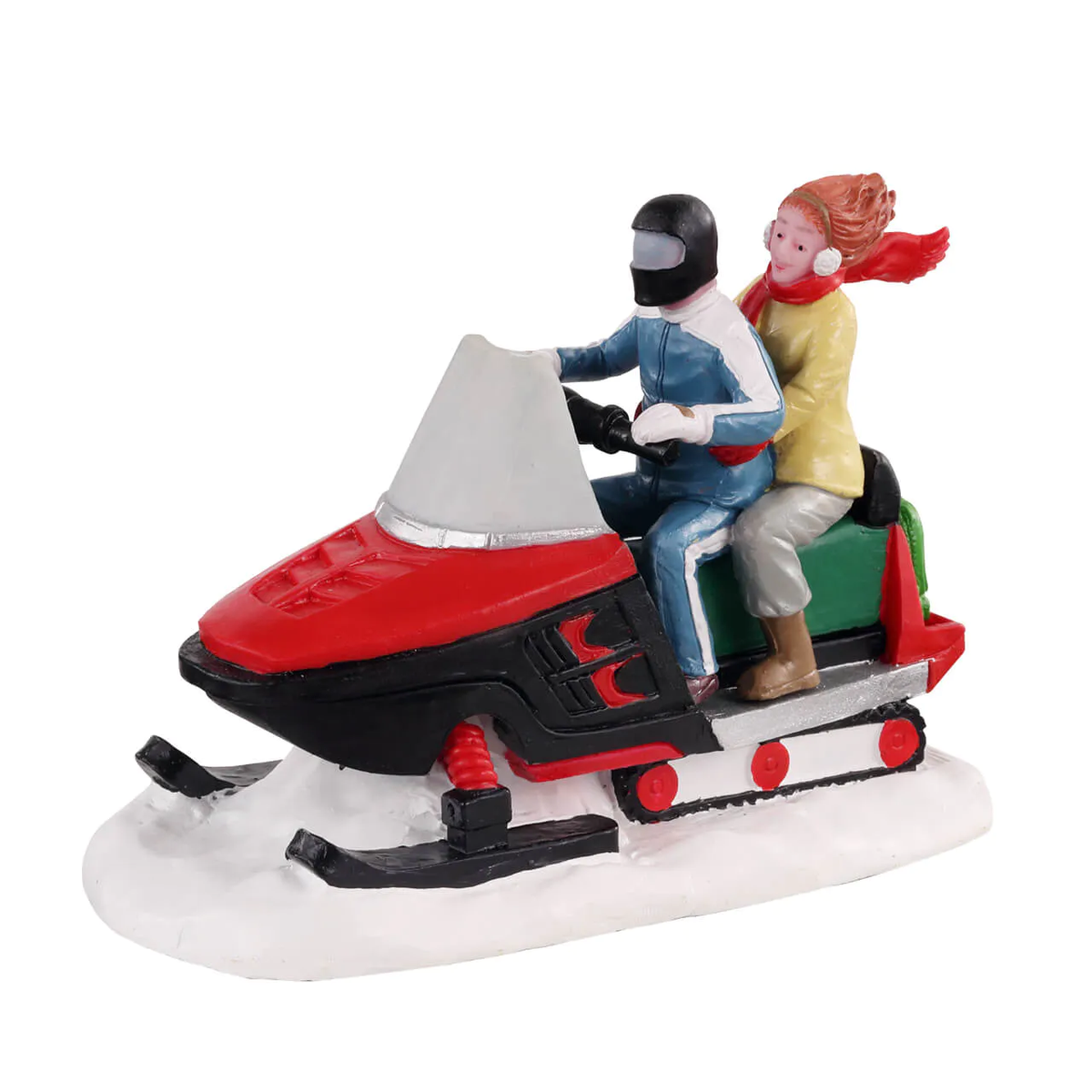 Lemax Off Trail Adventurers - Ski-Doo Figurine
