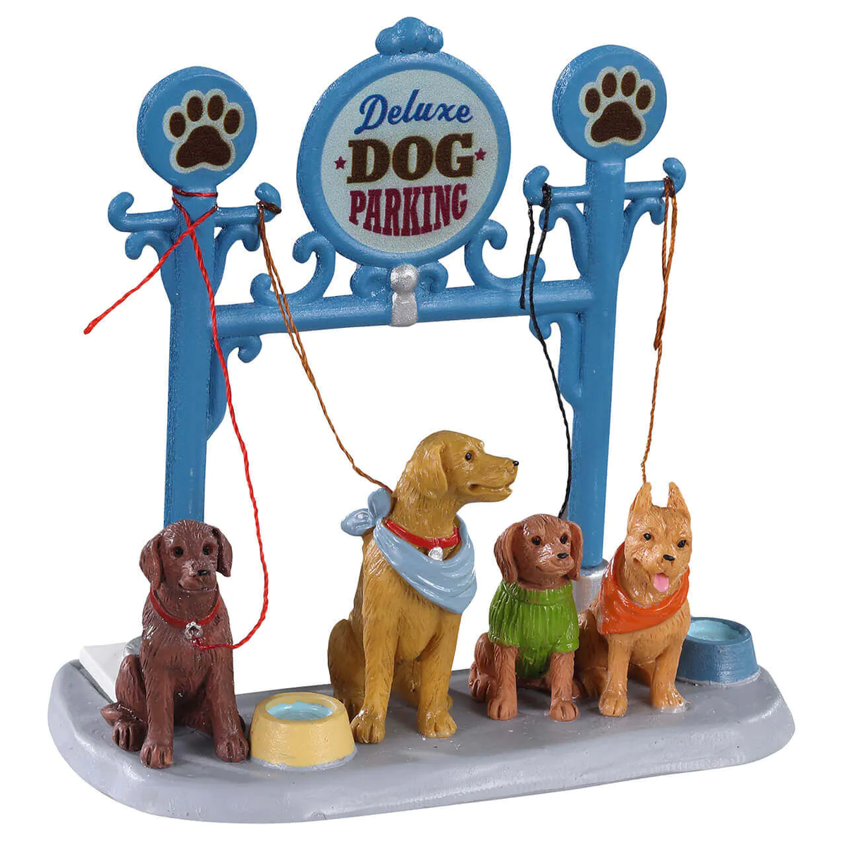 Lemax - Deluxe Dog Parking Stand