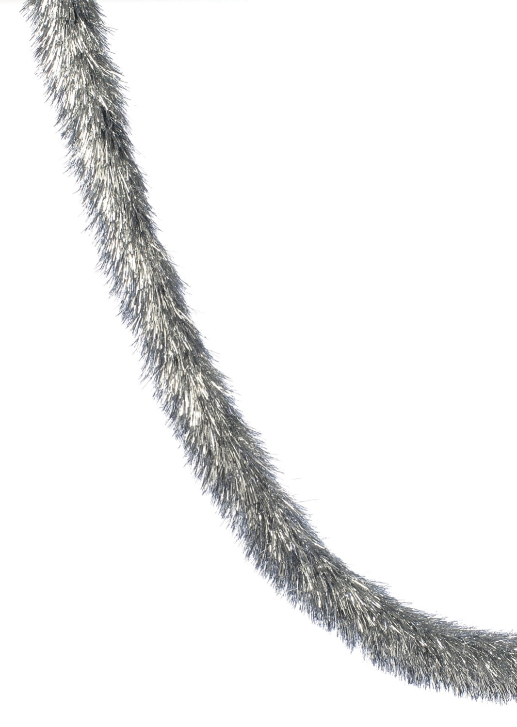 Silver Downswept Tinsel - 200cm