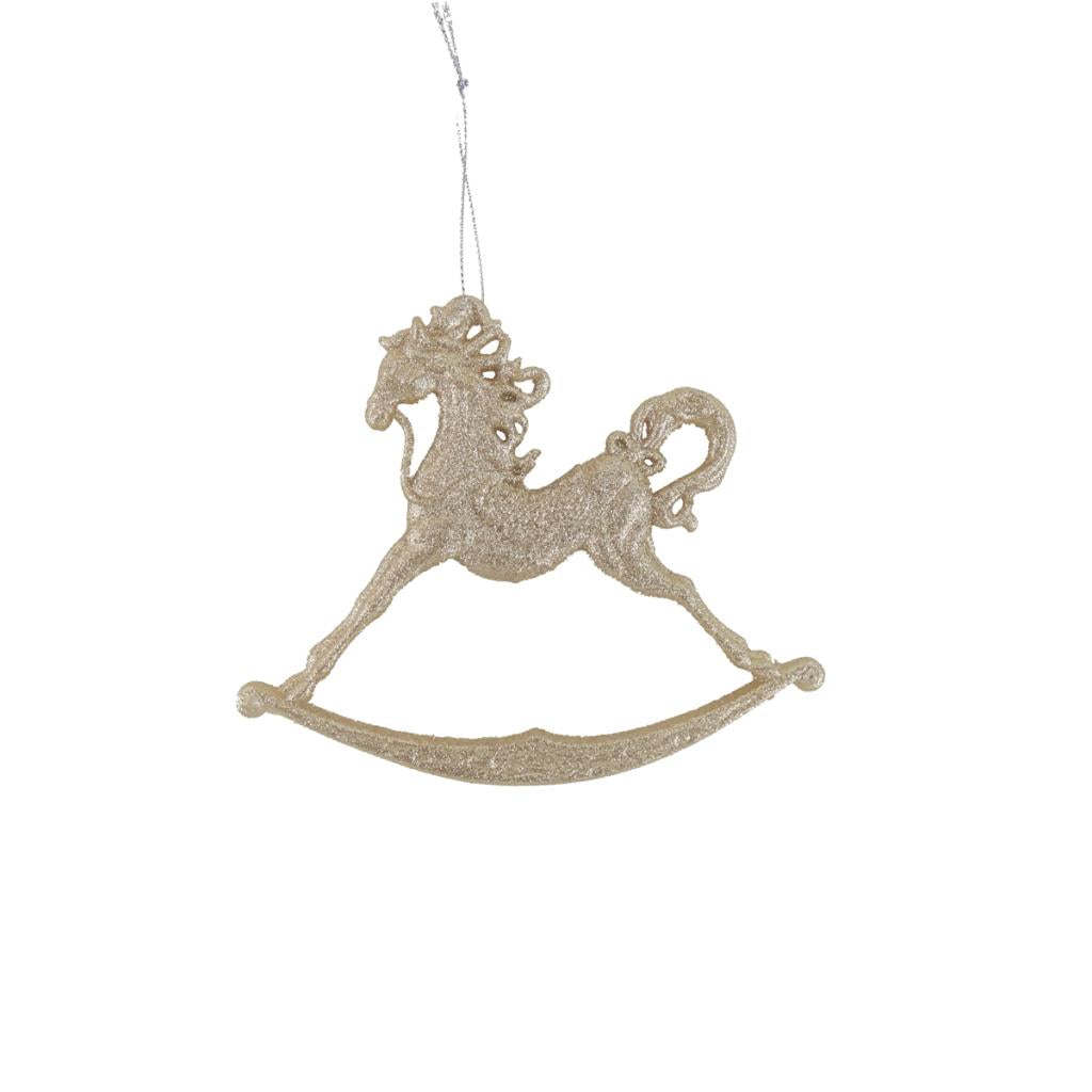 Glitter Rocking Horse