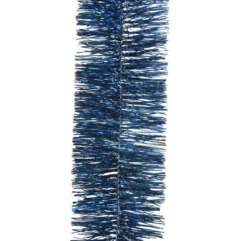 Night Blue Tinsel with Shiny Finish - 270cm