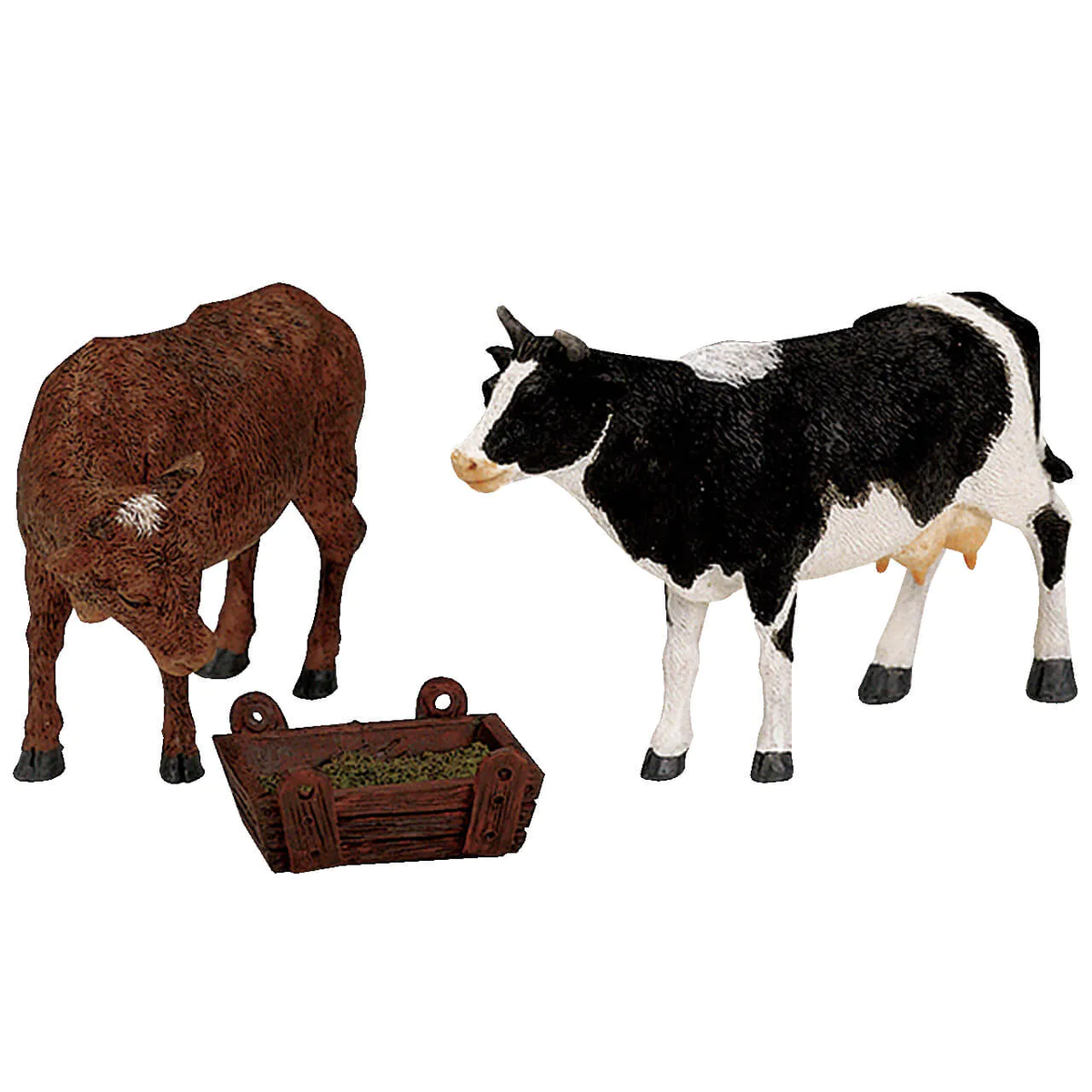 Lemax Feeding Cow & Bull - Set of 3