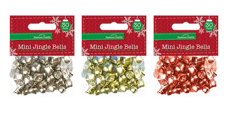 Mini Jingle Bells - Pack of 30