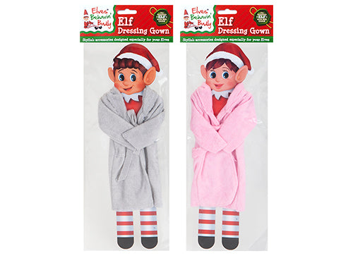 Elves Behavin Badly - Plain Coloured Elf Dressing Gown