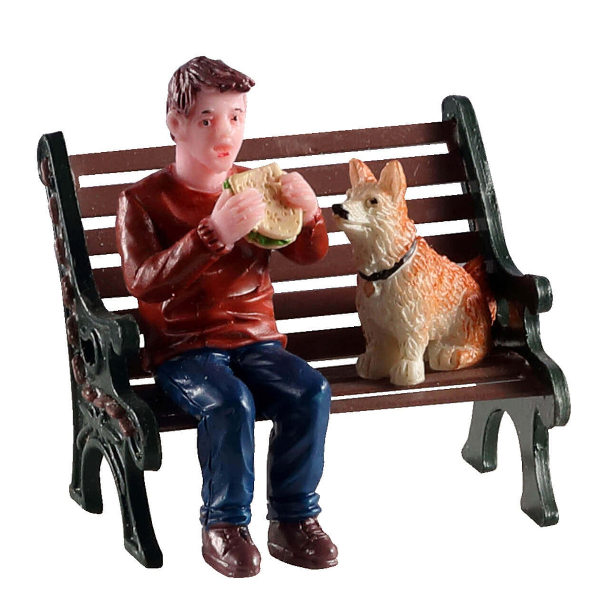 Lemax Lunchbreak Buddy- Park Bench Figure