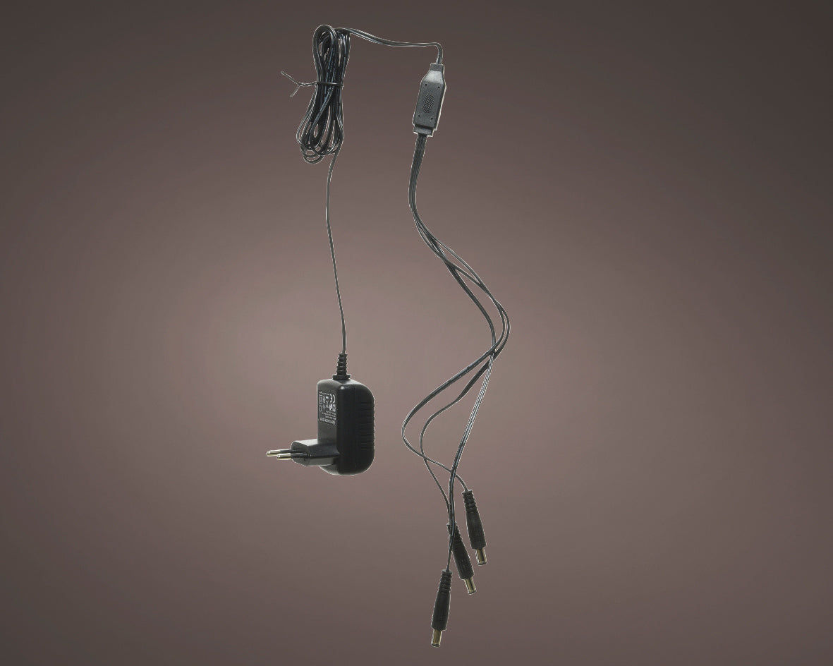 4.5 Volt 3 Way Transformer for Lumineo Christmas Villages