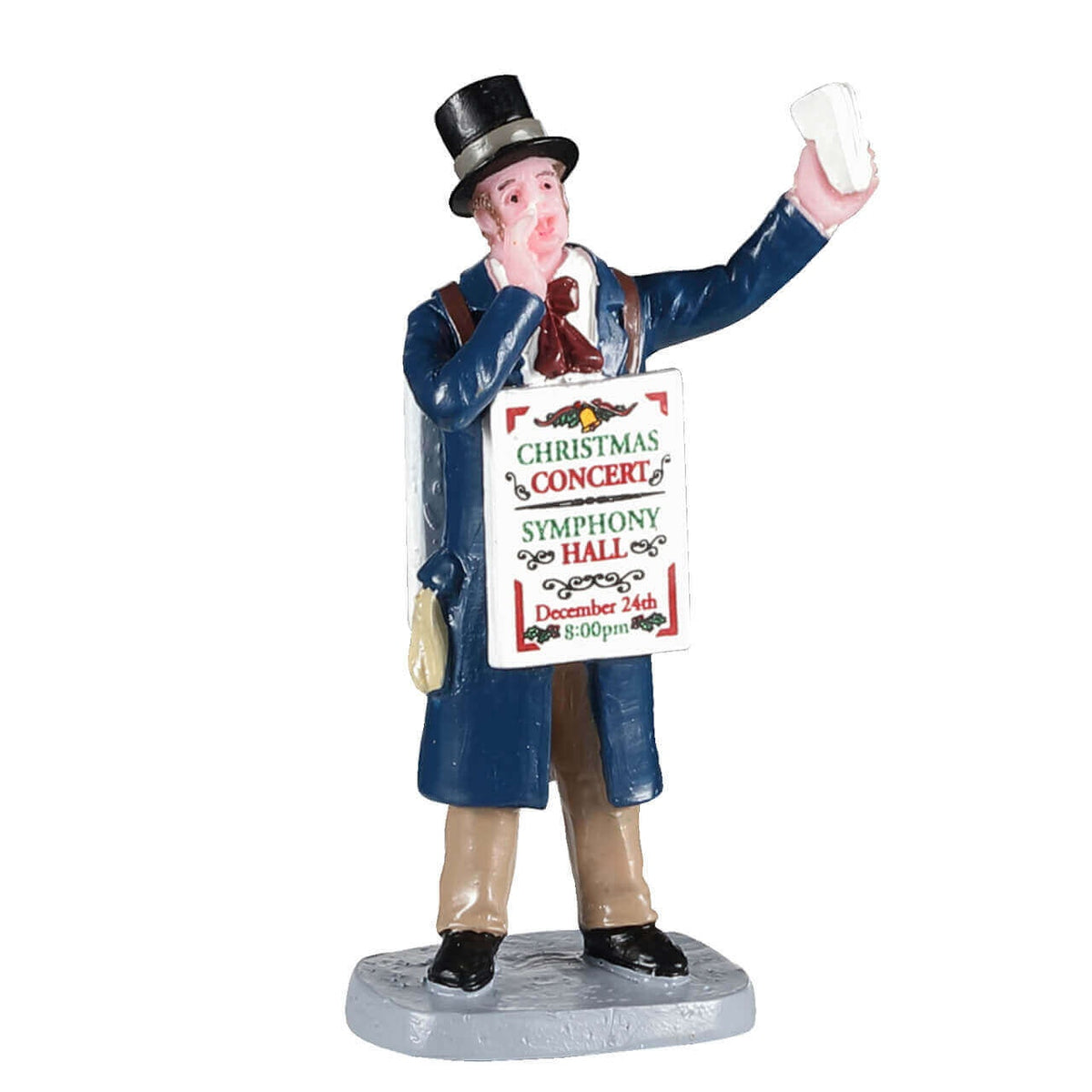 Lemax Christmas Concert- Ticket Sales Man Figurine