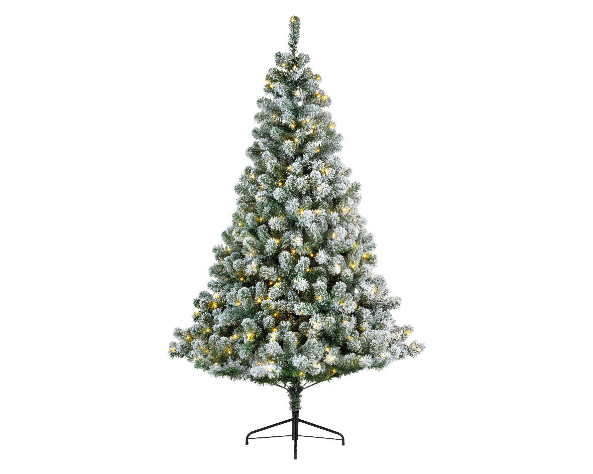 Everlands Snowy Imperial Pine Pre-Lit Artificial Tree 7ft – Southwood ...