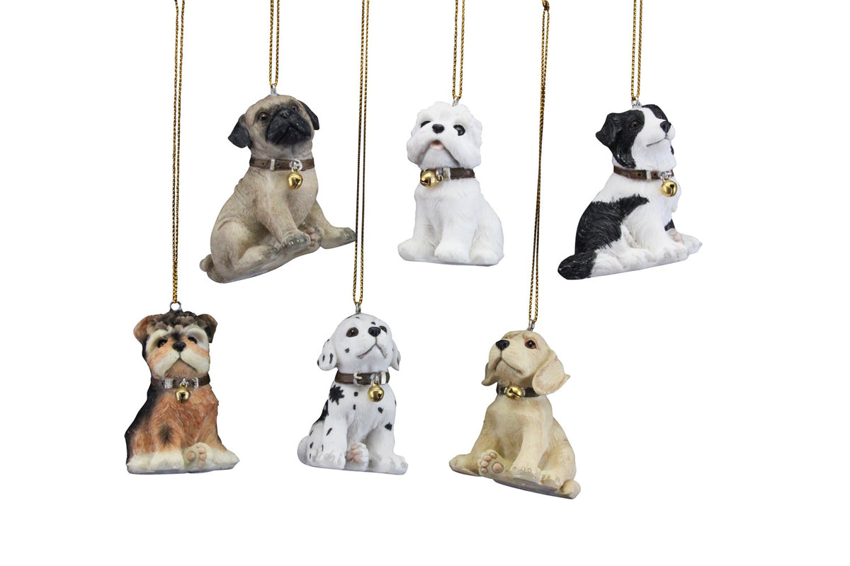Gisela Graham- Resin Puppy Tree Decoration