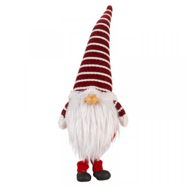 Red & White Candy Cane Englebert Standing Christmas Gonk - 65cm ...