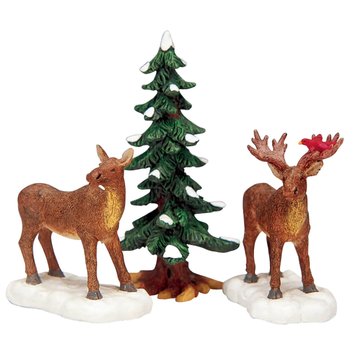 Lemax Mr. And Mrs. Moose - Set of 3