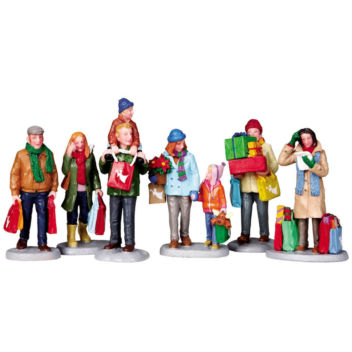 Lemax Holiday Shoppers - Set of 6